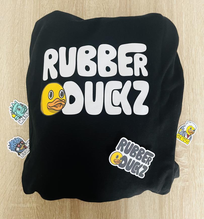 The logo, made to wear