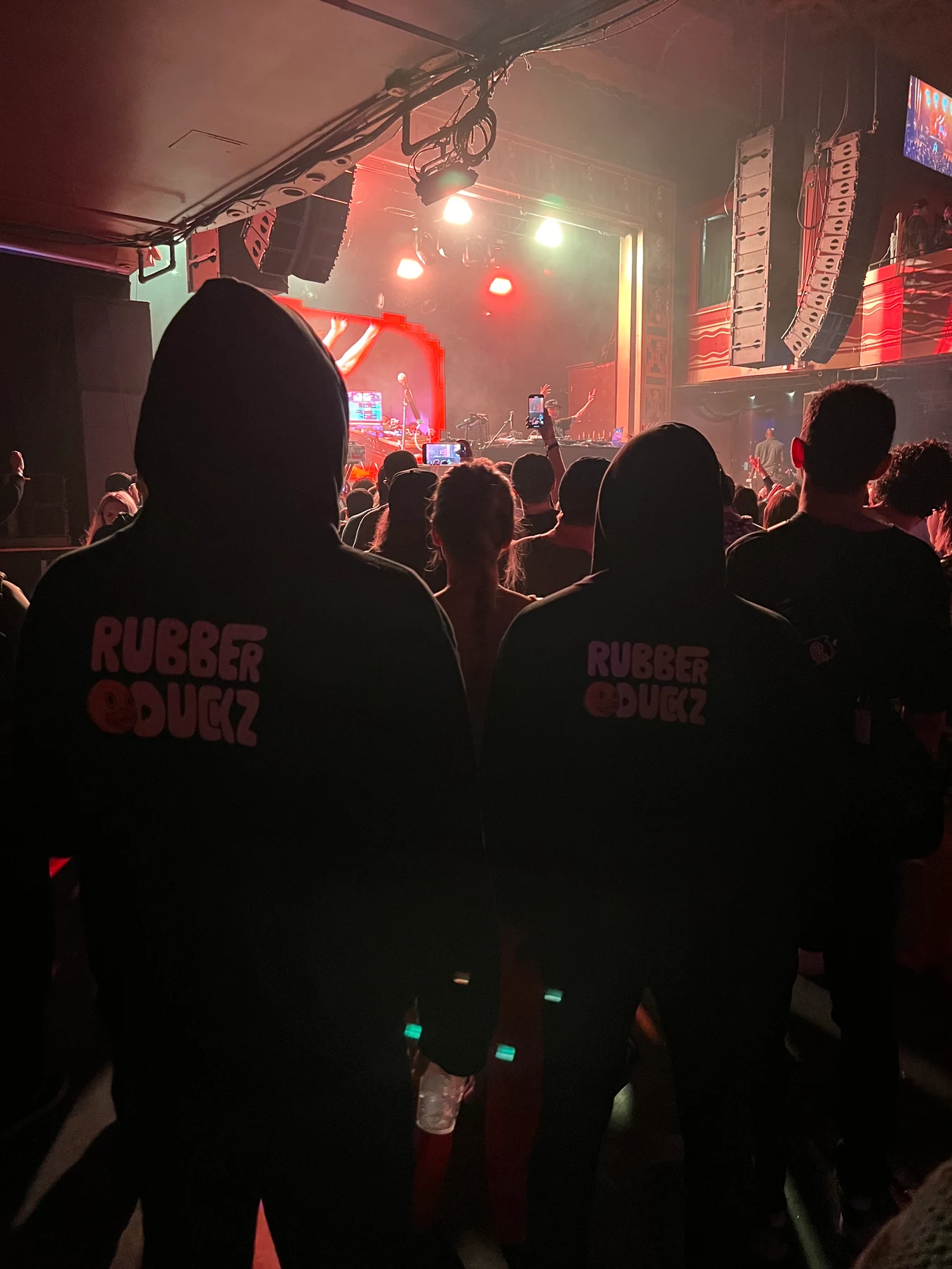 The flock at a show