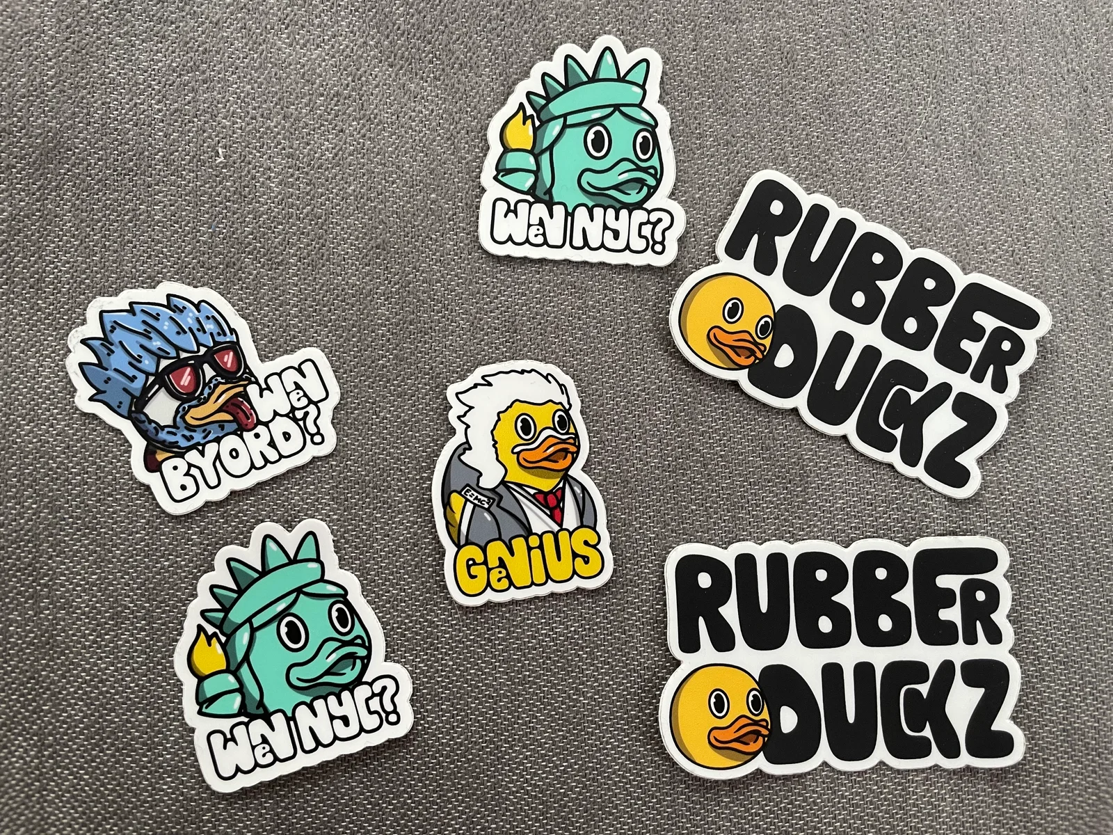 Stickers from the flock